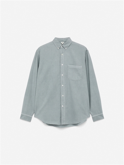 Расслабленная оксфордская рубашка 1268501002