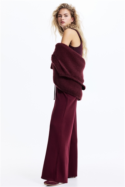 Вафельные брюки со шнурком 1300952004