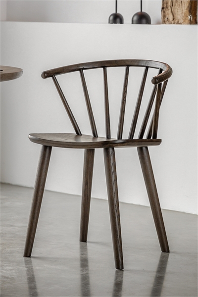 Комплект из 2 деревянных обеденных стульев 1312822002