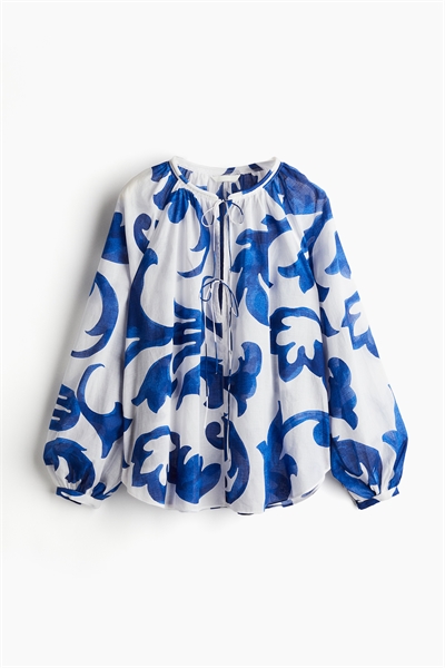 Блузка с завязками 1236559002