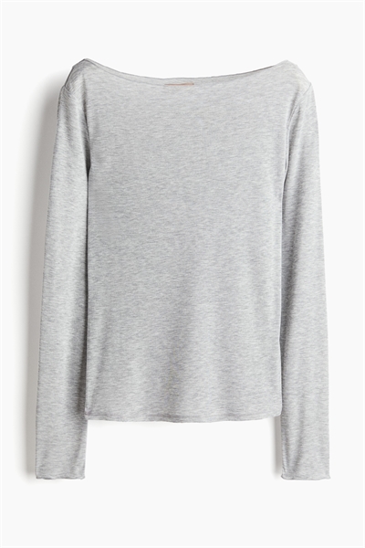 Рубашка с вырезом-лодочкой 1238931001