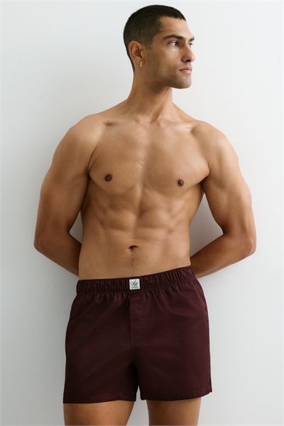 Трусы боксеры из хлопкового сатина, 2 штук 1259292007