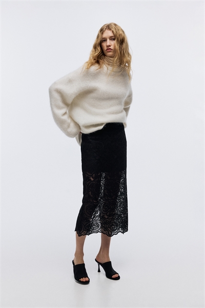 Кружевная юбка-карандаш 1290801003