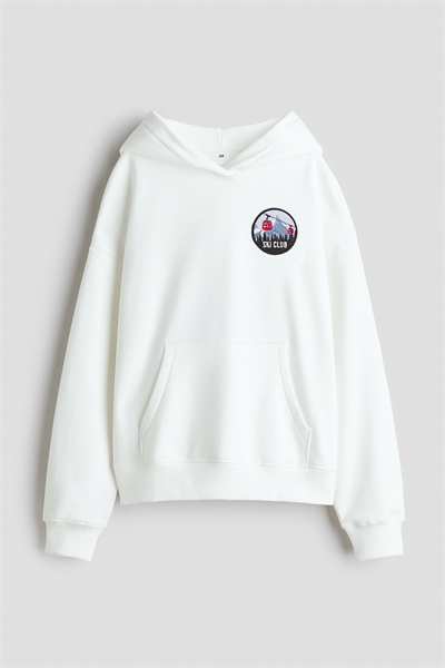 Худи оверсайз с вышивкой 1305733004