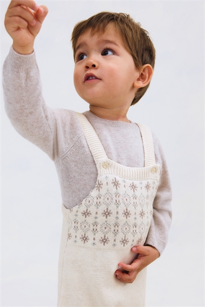 Хлопковые трикотажные полукомбинезоны 1307398001