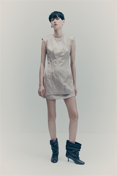 Платье из жаккардового плетения 1309056001