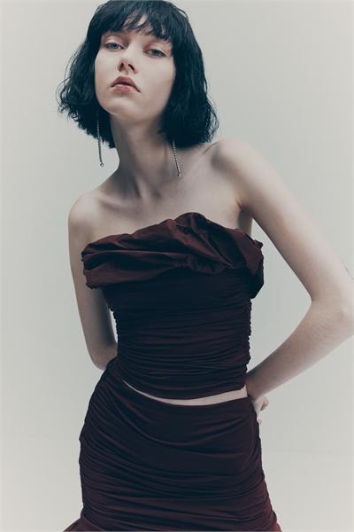 Драпированный топ 1309082001