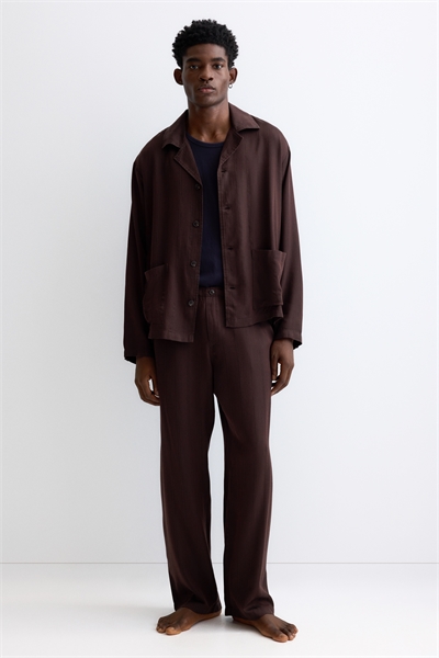 Пижамная рубашка и нижняя часть из лиоцелла 1309609002