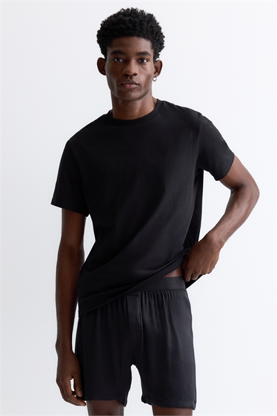 Атласные трусы-боксеры 1310393001