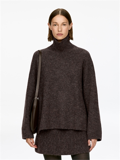 Джемпер с рулонным вырезом 1190831009