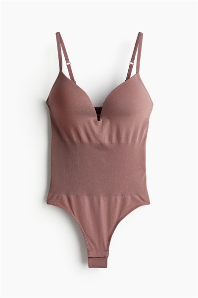 Бесшовное боди стринги Light Shape 1239186001