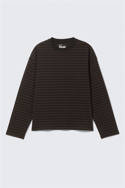 Футболка с длинными рукавами Boxy 1256964021