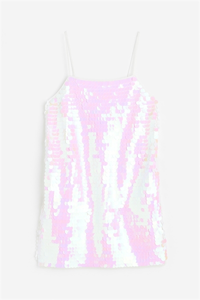 Мини-платье с блестками 1180314001