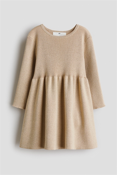 Платье из мерцающего трикотажа 1323443002