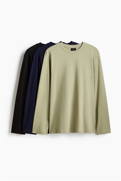 Три комплекта топов из джерси Regular Fit 0890930020