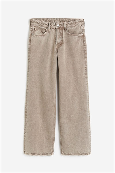 Широкие низкие джинсы 1199190003