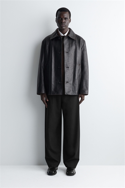 Плиссированные шерстяные брюки с широкими штанинами 1323833001