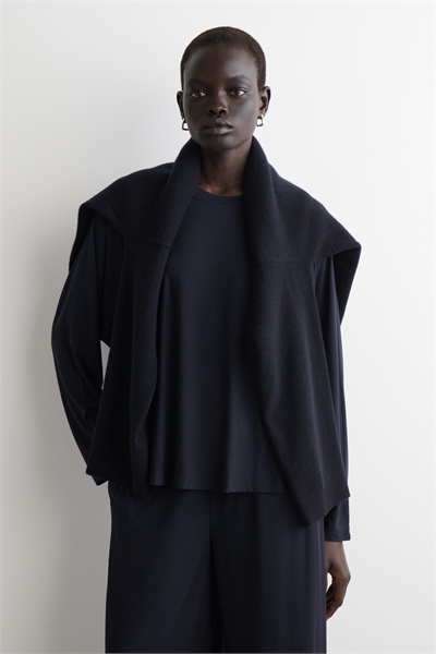 Топ с длинными рукавами из легкого трикотажа 1304679001