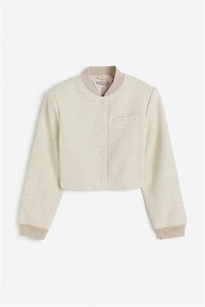 Текстурированная куртка-бомбер 1209212002