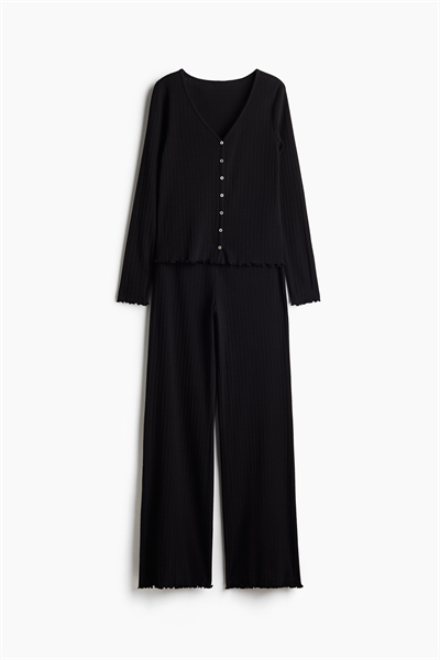 Пижама из трикотажа пуантель 1243076004