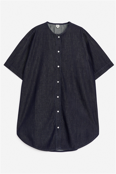 Рубашка из сырого денима 1248815001
