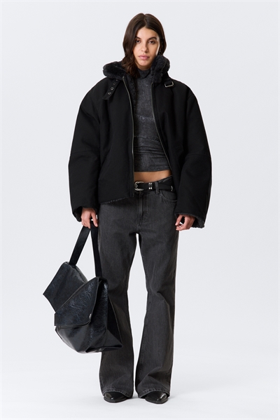 Куртка из холста с меховой подкладкой 1306104001