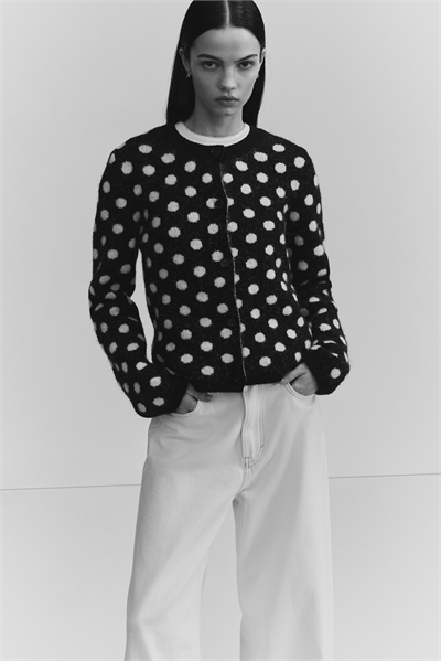 Кардиган жаккардовой вязки 1314872002