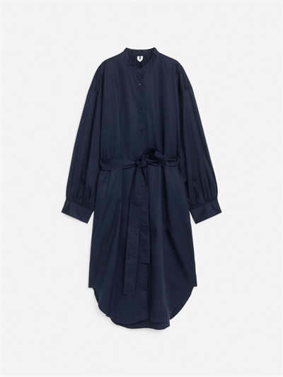 Платье-рубашка с поясом 1256654001