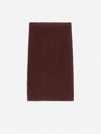 Юбка с открытым трикотажем 1257116001