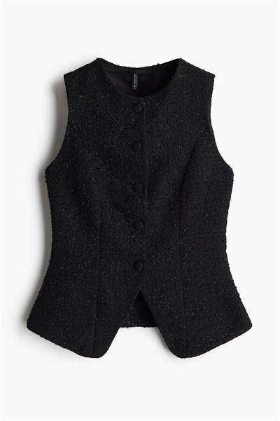 Костюмная жилетка с блестками 1268061001