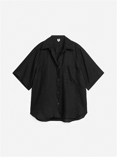 Льняная курортная рубашка 1171573001