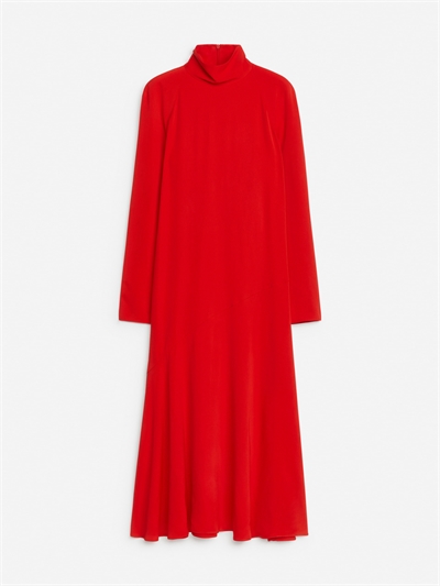 Платье макси с рулонным вырезом 1253095001