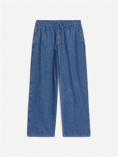 Джинсовые брюки с рисунком 1226652002