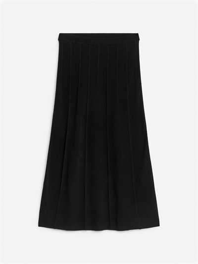 Вязаная юбка в рубчик 1244031001