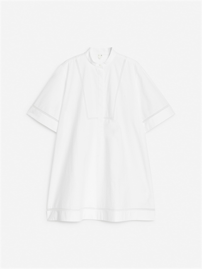 Хлопковая туника с короткими рукавами 1229970001