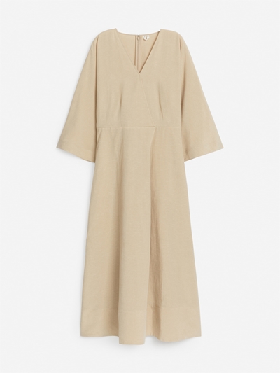 Платье из лиоцелла и льна 1238056001