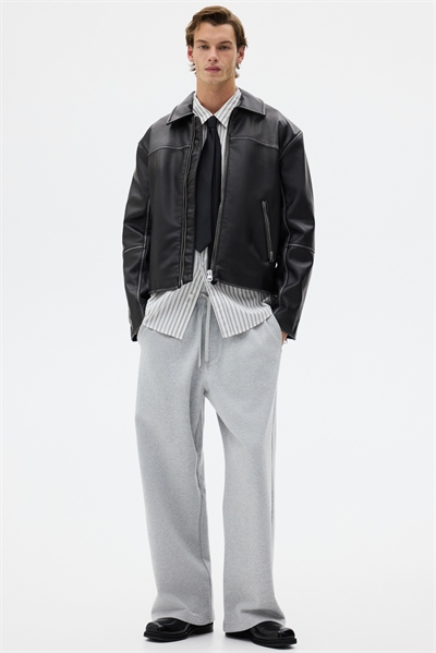 Хлопковые джоггеры с широкими штанинами 1306583003