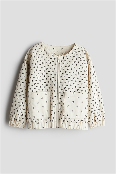 Жакет из льняного бленда с рисунком 1232239001