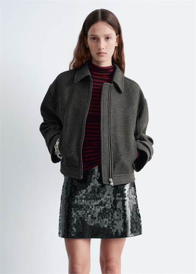 Мини-юбка с пайетками 1316393001