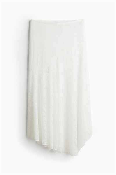 Асимметричная кружевная юбка 1260006001