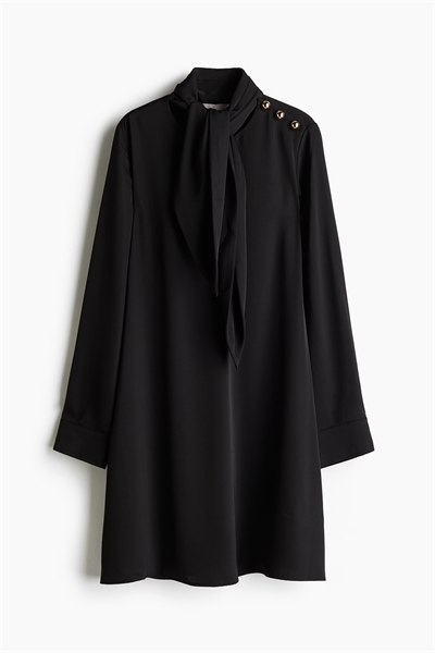 Платье с вырезом на завязках 1246426001