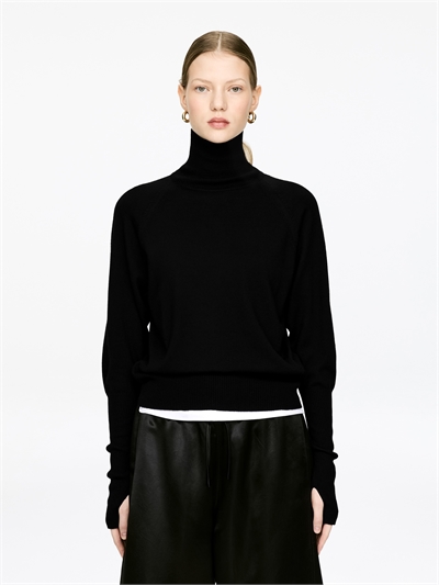 Джемпер с водолазкой из шерсти Nativa 1305268001