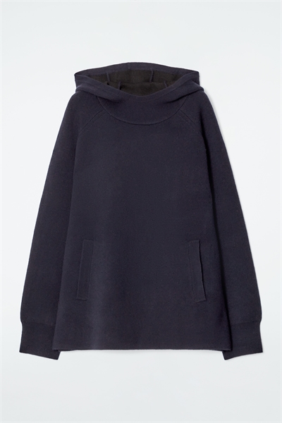 Толстовка оверсайз из шерсти 1258689001