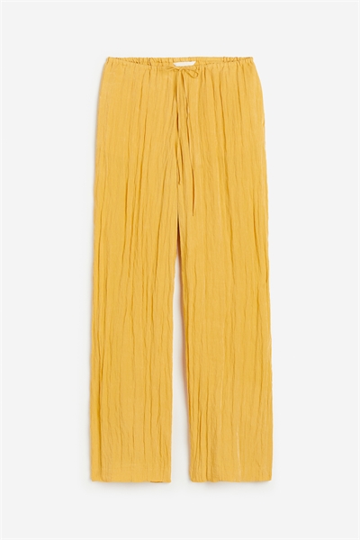 Широкие брюки на резинке 1153423004