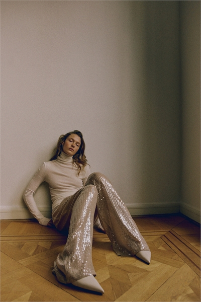 Брюки с пайетками 1314019002