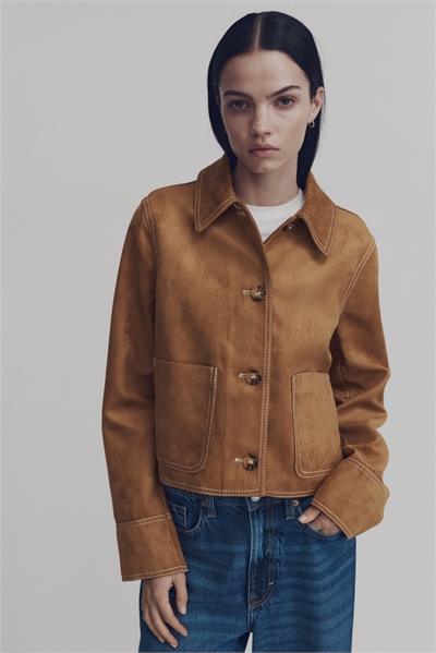 Жакет с воротником 1314606001