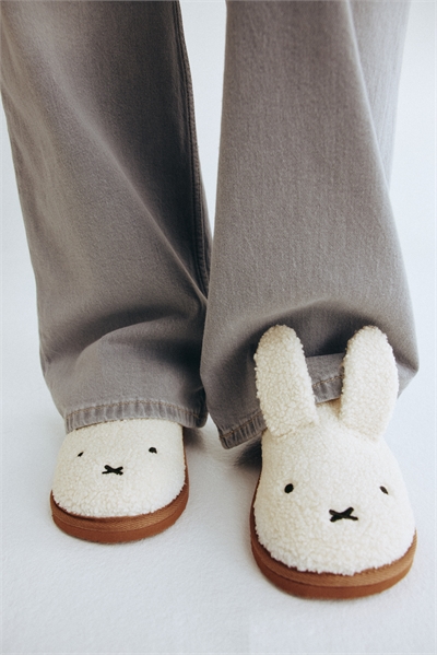 Плюшевые закрытые мюли 1315275001