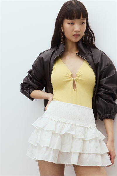 Многоярусная мини-юбка 1277381003