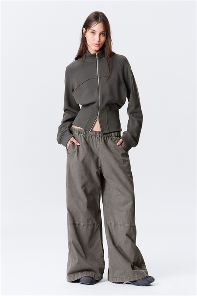 Облегающая хлопковая спортивная куртка 1324540001