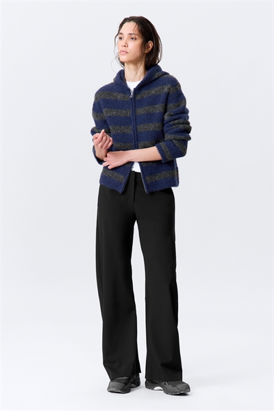 Вязаная толстовка на молнии из шерстяного бленда 1328361002